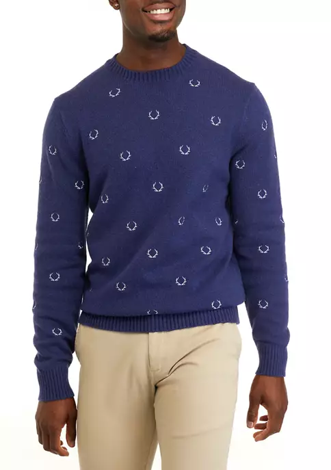 Cheap ⌛ Biltmore® Men's Embroidered Crew Neck Sweater ❤️ 5 Cheap ⌛ Biltmore® Men's Embroidered Crew Neck Sweater ❤️ - Image 5