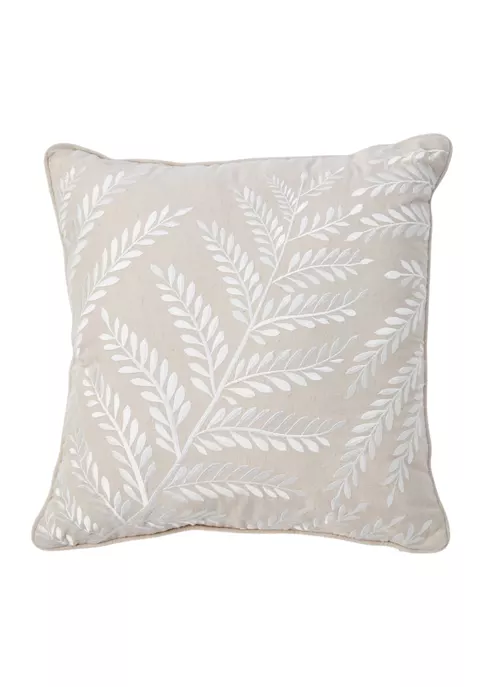 Deals ✔️ Biltmore® Leaf Embroidered Pillow 💯 3 Deals ✔️ Biltmore® Leaf Embroidered Pillow 💯 - Image 3