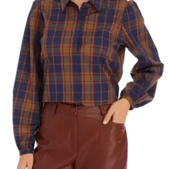 Wholesale 🔔 Biltmore® Women's Long Puff Sleeve Button Front Shirt 🥰 -Gleam Hearth Sales Belk 1022