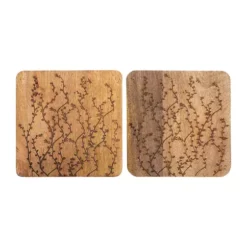 Promo 👍 Biltmore® Etched Vine Mango Wood Trivets - Set of 2 ✨