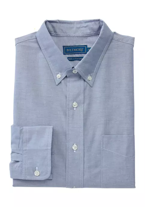Cheapest ✔️ Biltmore® Men's Long Sleeve Woven Button Down Oxford Shirt 😍 4 Cheapest ✔️ Biltmore® Men's Long Sleeve Woven Button Down Oxford Shirt 😍 - Image 4