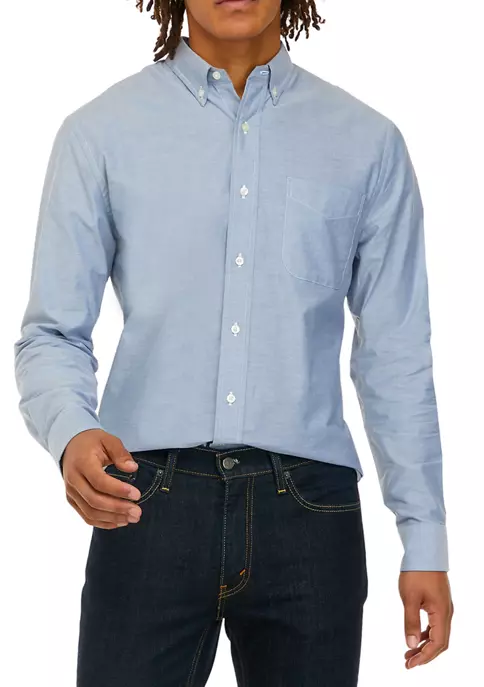 Cheapest ✔️ Biltmore® Men's Long Sleeve Woven Button Down Oxford Shirt 😍 7 Cheapest ✔️ Biltmore® Men's Long Sleeve Woven Button Down Oxford Shirt 😍 - Image 7