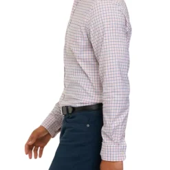 Deals 😉 Biltmore® Men's Long Sleeve Woven Button Down Plaid 🔔 Shirt ❤️ -Gleam Hearth Sales Belk 1289