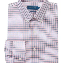 Deals 😉 Biltmore® Men's Long Sleeve Woven Button Down Plaid 🔔 Shirt ❤️ -Gleam Hearth Sales Belk 1290