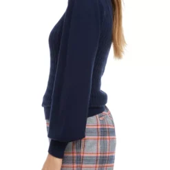 Promo ⭐ Biltmore® Women's Mini Cable Crew Sweater 🎁 -Gleam Hearth Sales Belk 207