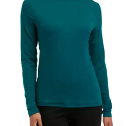 Flash Sale ⭐ Biltmore® 😍 Women's Long Sleeve Turtleneck Solid Top ⌛ -Gleam Hearth Sales Belk 243