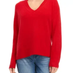 Buy 🥰 Biltmore® 🤩 Women's Long Sleeve V-Neck Cashmere Sweater ✔️ -Gleam Hearth Sales Belk 251