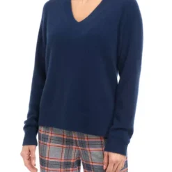 Buy 🥰 Biltmore® 🤩 Women's Long Sleeve V-Neck Cashmere Sweater ✔️ -Gleam Hearth Sales Belk 252