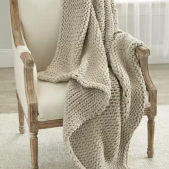 Deals 🤩 Biltmore® Chunky Knit Throw 👍
