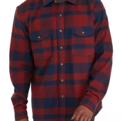 Budget ⭐ Biltmore® Men's Heavyweight Flannel Shacket 👏 -Gleam Hearth Sales Belk 347