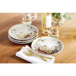 Hot Sale 😍 Biltmore® Harvest Birds Set of 4 Salad Plates 🎁