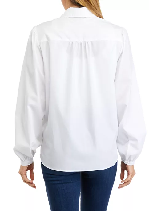 Wholesale 🛒 Biltmore® Women's Long Sleeve Button Front Puff ✔️ Shirt ✔️ 2 Wholesale 🛒 Biltmore® Women's Long Sleeve Button Front Puff ✔️ Shirt ✔️ - Image 2