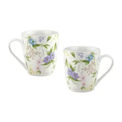 Coupon 🔥 Biltmore® Spring Fleur Set of 2 Mugs 🎁 -Gleam Hearth Sales Belk 499