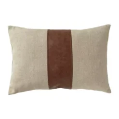 Deals 🤩 Biltmore® Jute Leather Panel Decorative Pillow ⭐ 4 Deals 🤩 Biltmore® Jute Leather Panel Decorative Pillow ⭐ -Gleam Hearth Sales Belk 579