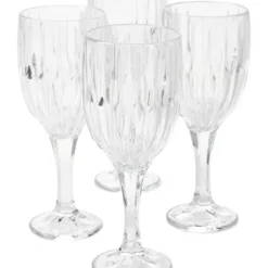 Brand new 🛒 Biltmore® Set of 4 Pleated Goblets ✨