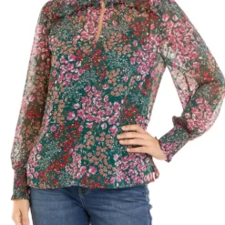Wholesale 🥰 Biltmore® Women's Long Sleeve Smock Neck Top 🌟