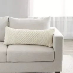Cheap 🧨 Biltmore® Mixed Cable Knit Lumbar Pillow 🔥 5 Cheap 🧨 Biltmore® Mixed Cable Knit Lumbar Pillow 🔥 -Gleam Hearth Sales Belk 689