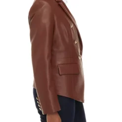 Discount 👍 Biltmore® Women's Faux Leather Double Breasted Blazer 🤩 7 Discount 👍 Biltmore® Women's Faux Leather Double Breasted Blazer 🤩 -Gleam Hearth Sales Belk 694