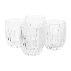 Discount 😀 Biltmore® Set of 4 Pleated Double Old Fashioned Glasses ✨