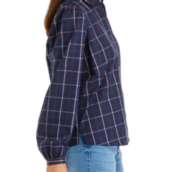 Best Pirce 🧨 Biltmore® Women's Long Sleeve Button Front Puff Shirt ✨ -Gleam Hearth Sales Belk 789