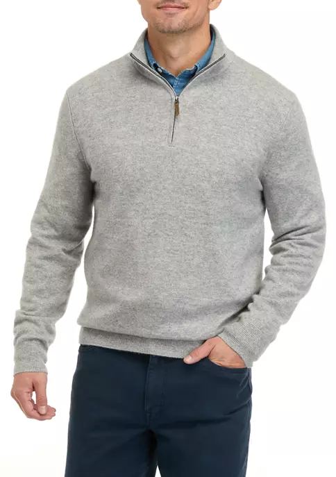 Best reviews of 👏 Biltmore® Men's Cashmere 1/4 Zip Sweater 👍 6 Best reviews of 👏 Biltmore® Men's Cashmere 1/4 Zip Sweater 👍 - Image 6
