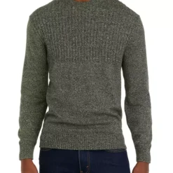 Brand new 👍 Biltmore® Men's Marled Crew Neck Sweater 🌟 -Gleam Hearth Sales Belk 799