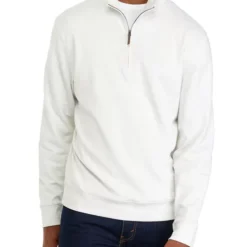 Deals ⭐ Biltmore® Men's Interlock Quarter Zip Sweatshirt ⌛