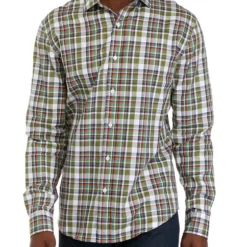 Cheapest ✔️ Biltmore® Men's Long Sleeve Woven Plaid 🤩 Shirt ⌛ -Gleam Hearth Sales Belk 918