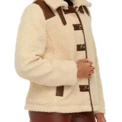 Brand new ✨ Biltmore® Women's Faux Sherling Jacket ✨ -Gleam Hearth Sales Belk 938