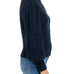 Promo 🥰 Biltmore® Women's Jeweled Button Henley Sweater 🛒 -Gleam Hearth Sales Belk 946